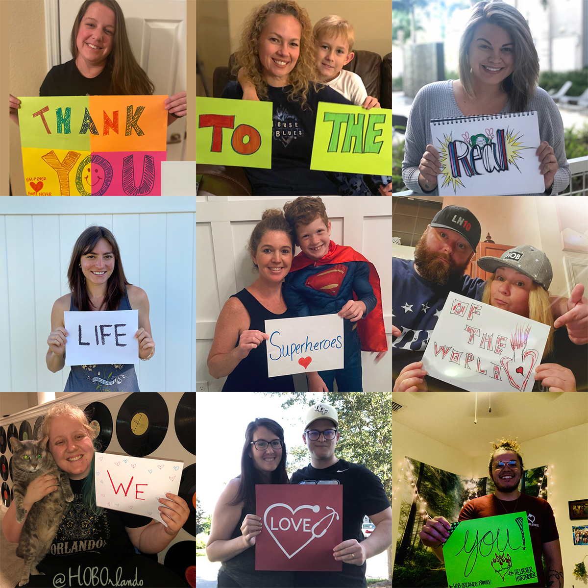 Today we celebrate each and every healthcare &amp; essential employee. You are TRUE Superheroes! 💙 #NationalSuperheroDay #OrlandoHealth #AdventHealth #HOBOrlando