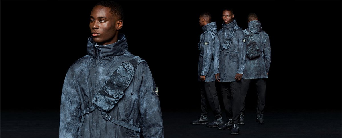 #StoneIsland MEMBRANA 3L WITH DUST COLOUR FINISH available now bit.ly/35aHrjQ