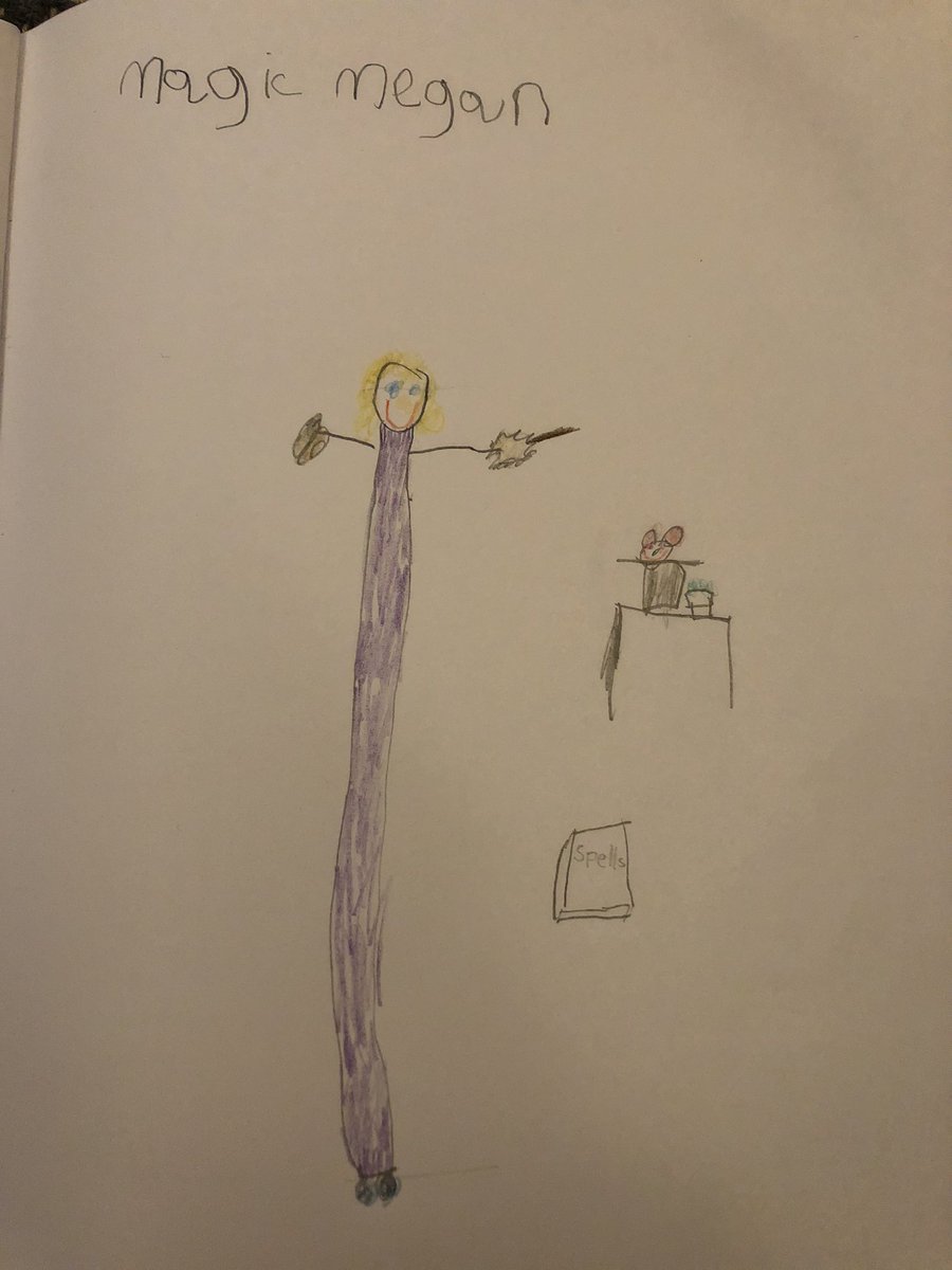 HowellsSamantha's tweet photo. @IDS_DewiSant Megans alliterative name, Magic Megan! https://t.co/bieQOOfSZQ
