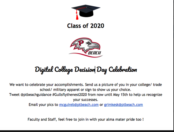 #Gullsflythenest2020 
<a href="/PointBeachHS/">PPB High School</a> <a href="/NaGrosshandler/">Nathan Grosshandler</a> <a href="/ptbeachsuper/">Will Smith</a>