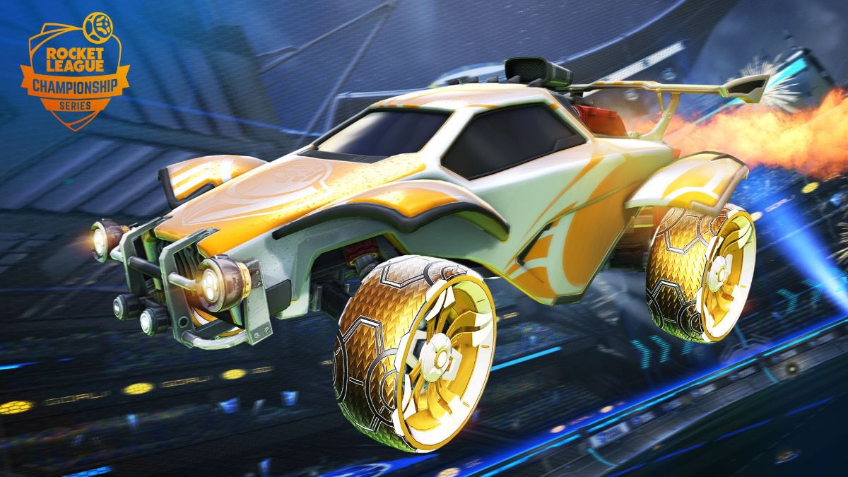 *GIVEAWAY*

Oooo my first one of these. Giving away RLCS Season 9 Mendoza Pros!

Available to all platforms!

How to enter:
FOLLOW, LIKE, AND RETWEET!

Giveaway ends May 22nd!