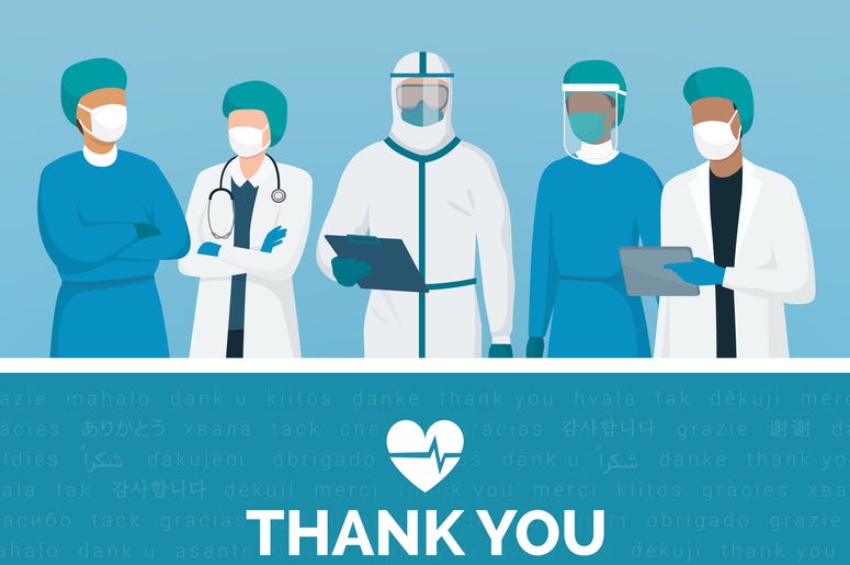 ClassicalConsor's tweet photo. CCA family, your generosity is truly overwhelming. Through your donations we were able to provide meals to medical staff at Advocate Good Shepherd and Condell Medical Center, as well as support local restaurant staffs/delivery drivers. Great work, team! https://t.co/vxDVhJJCfj