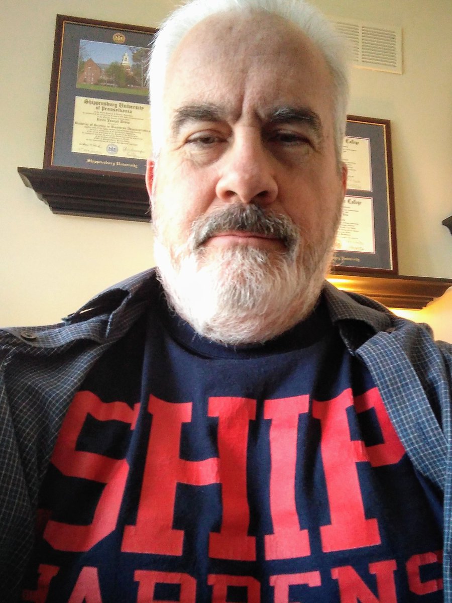 <a href="/shipucj/">Department of Communication, Journalism and Media</a> Hey, here's a program alum still sporting the colors. Journalism/PR in 82. Three family Ship degrees on the wall, too. Keep up the great work. #SHIPhappens