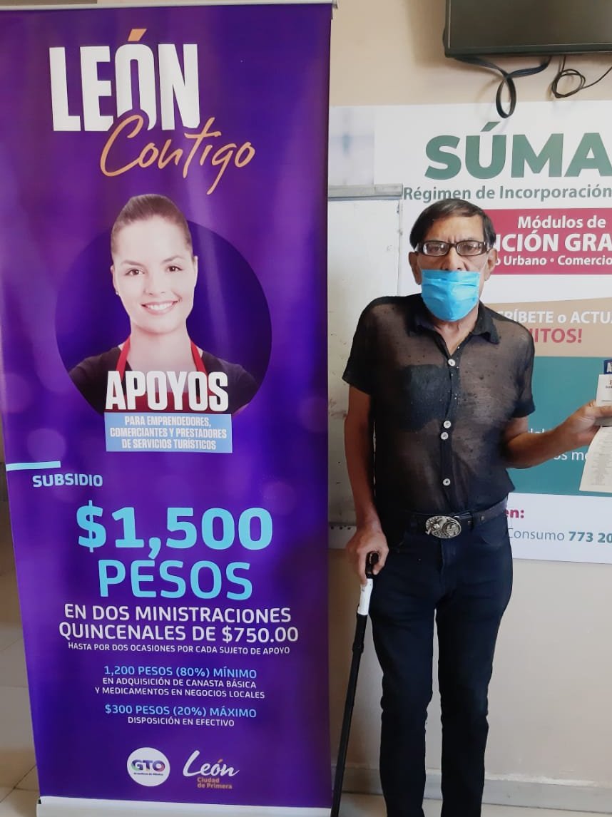 economia_leon's tweet photo. #Entérate 📢
Cada vez son más los emprendedores y comerciantes que ya cuentan con su apoyo #LeónContigo. 

🔴Recuerda que la convocatoria está vigente y aún puedes tramitar tu apoyo. 
Para mayor información ingresa en 📲 https://t.co/guK7SXyFGu https://t.co/5Zp5MjaKaC