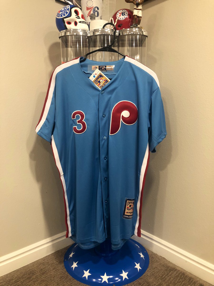 JoshReynolds24's tweet image. Was supposed to see the Phillies in Denver this week &amp;amp; that makes me sad... Giving something away to make myself feel better.

Today’s prize:

- Throwback Bryce Harper jersey

All you gotta do:

- Retweet &amp;amp; follow

Winner selected Thursday. Good luck! Go Phills! Stay inside!