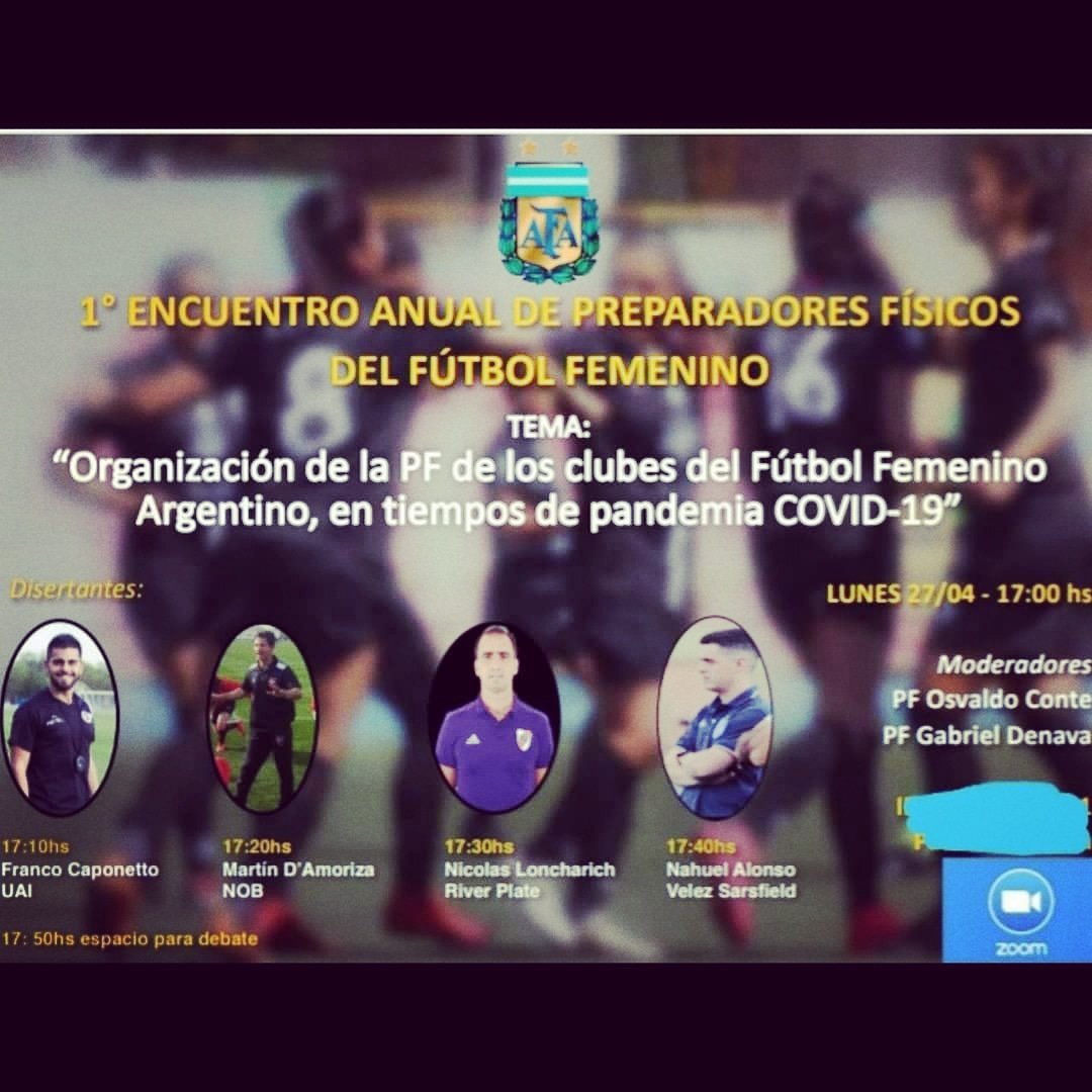 CEIFFem's tweet photo. Uno de nuestros coordinadores Martín Damoriza disertando en el primer encuentro anual de preparadores físicos de Fútbol femenino! Orgullo de CEIFF! https://t.co/QACam9xDIt