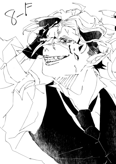 そしてこれは指定された表情を描くゲームをした時のやつ
※素顔捏造、表情注意。 