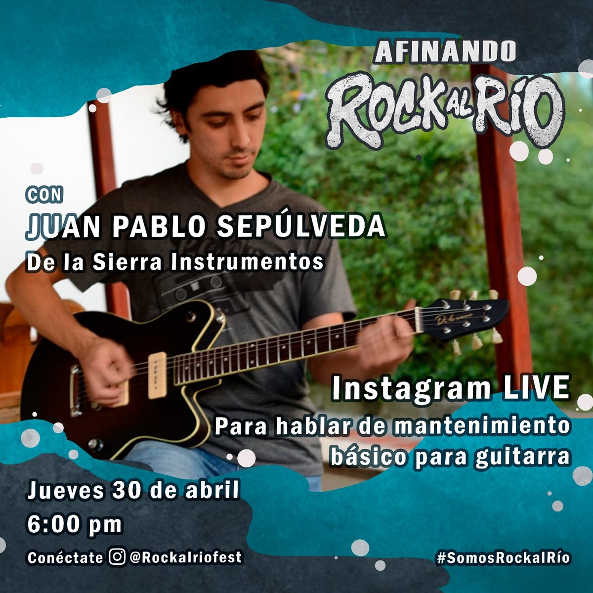 Nos vemos este jueves en nuestro Instagram. #SomosRockalRío