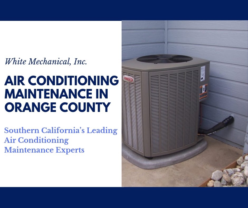 Lack of proper maintenance and routine checkups reduces the efficiency of your AC units, which can increase your energy bills. Immediate attention from a professional is needed to solve the issue. 
whitemechanical.com/air-conditioni…
 #airconditioningservice #hvac