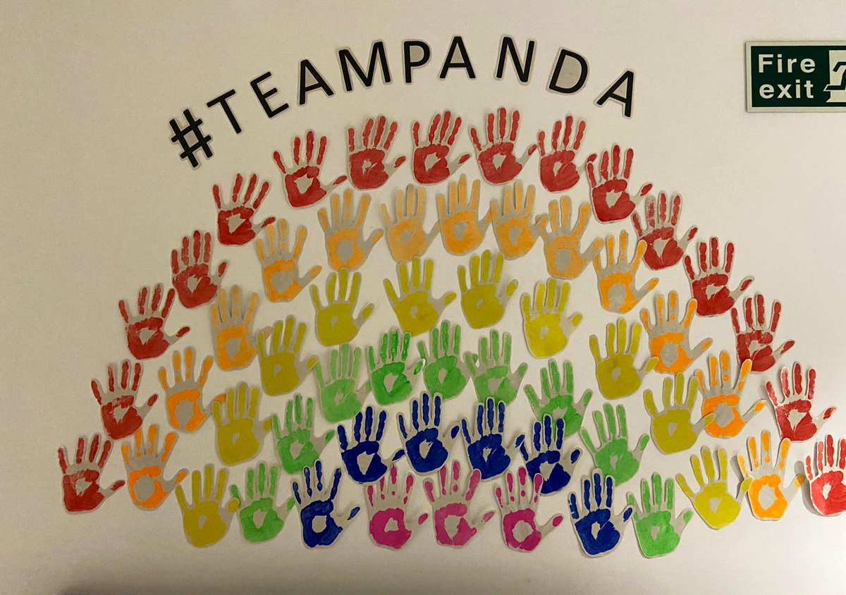 panda_unit's tweet photo. 🌈🌈🌈🌈🌈🌈🌈🌈🌈🌈🌈
Here’s our team #PANDA #rainbow 
💙💚💛🧡💜❤️💜🧡💛💚💙
Has anyone else got some rainbows to share???
🌈🌈🌈🌈🌈🌈🌈🌈🌈🌈🌈 https://t.co/SnZdG4zLcL