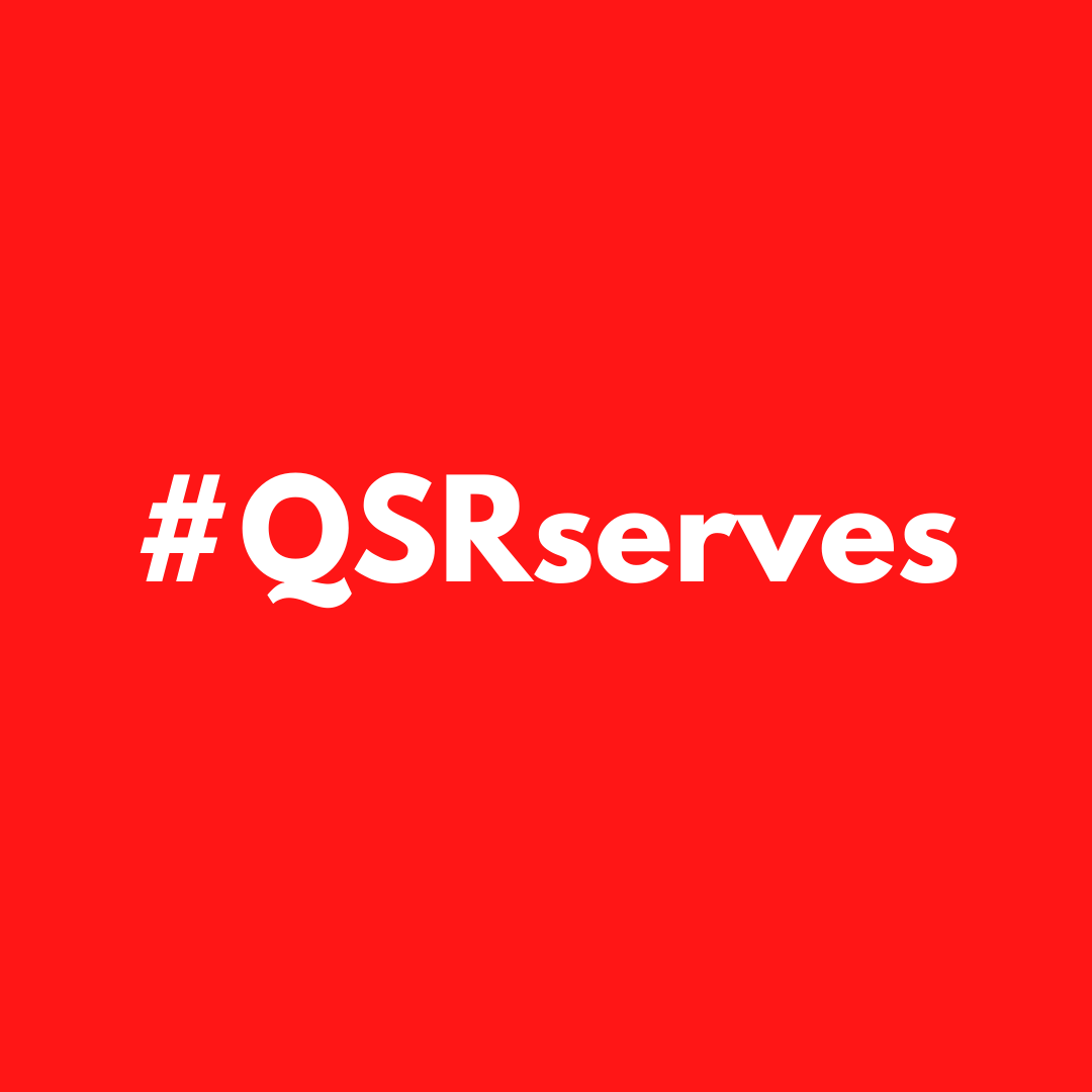 Foodservice folks: Share your good news with us!
Around the industry, restaurants are finding new ways to serve their communities, and we want to recognize those efforts. Tweet your good news with #QSRserves and we'll share your stories.