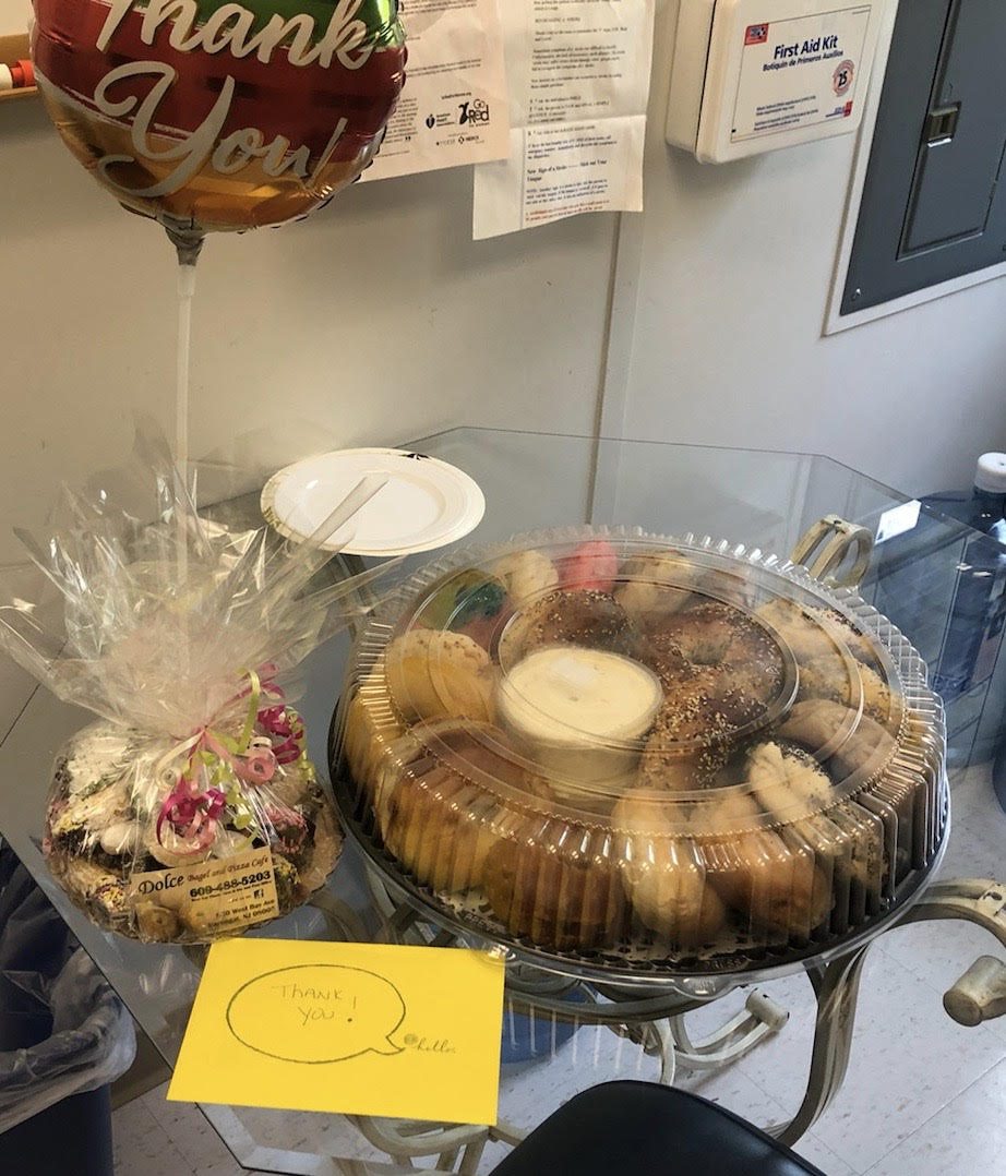 Huge thank you to Doreen and the Barnegat Board of Education for recognizing our Administrative Assistants at the Board Office! This was such a nice surprise!!!  #Barnegatinspires