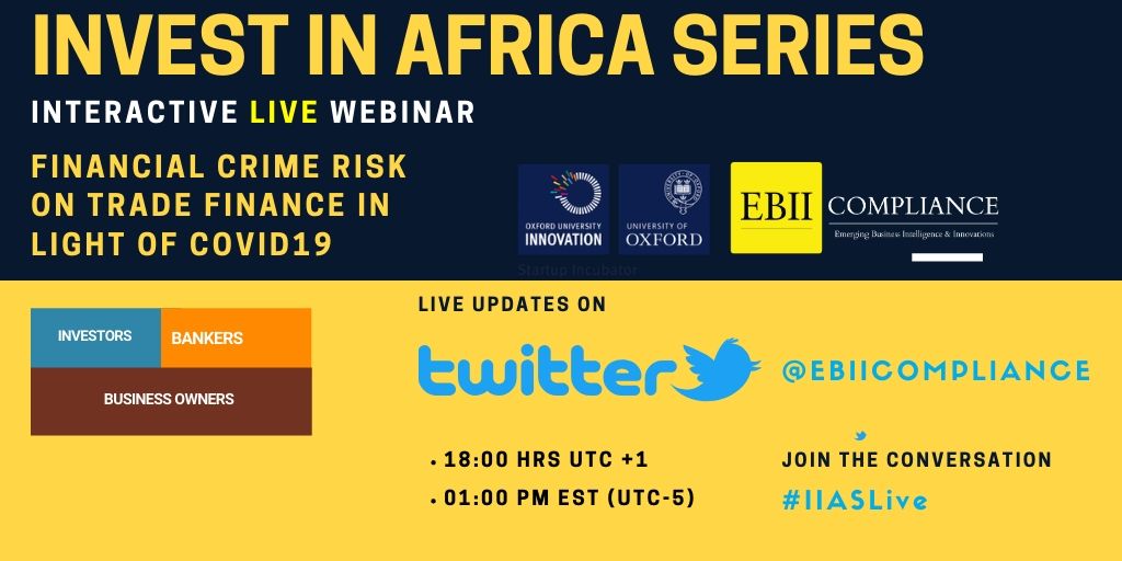 EBII Group (@ebiigroup) on Twitter photo Africa is robustly addressing due diligence in relation to trade finance - Bisi Giwa #IIASLive Africa is robustly addressing due diligence in relation to trade finance - Bisi Giwa #IIASLive