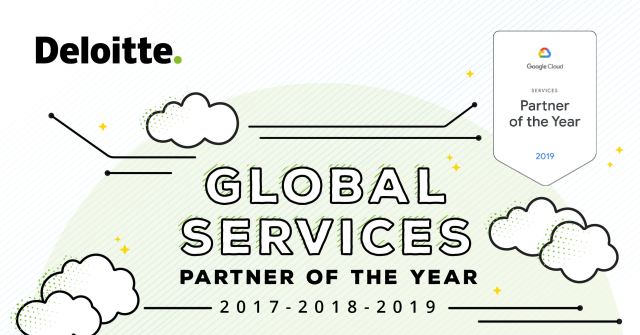 sbmager's tweet image. Proud to see @DeloitteOnTech named @GoogleCloud Services Partner of the Year. dy.si/XQGxM52