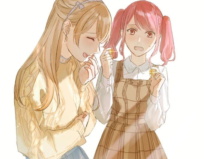 この前のイベストのあやちさ 