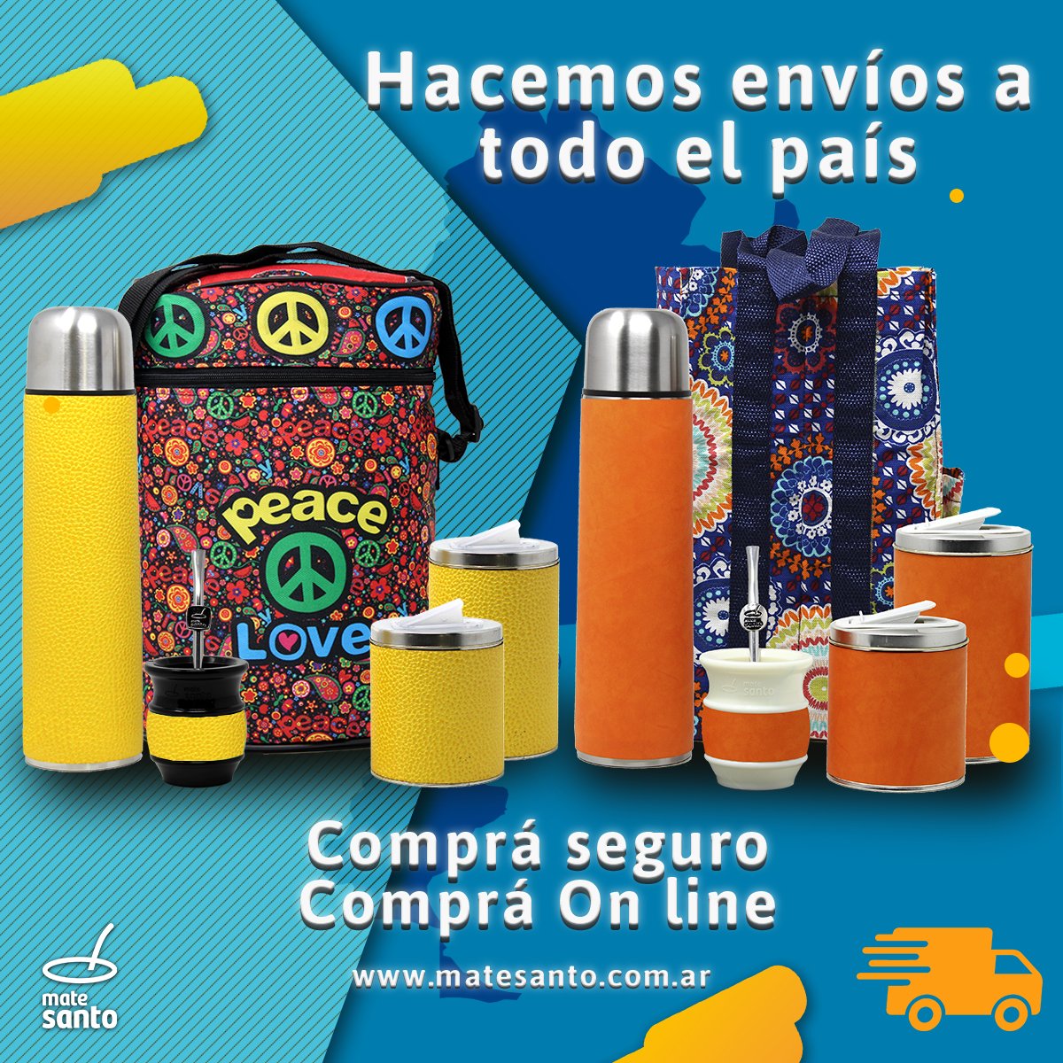 MateSanto's tweet photo. No te quedes sin tu #MateSanto! Estamos haciendo envíos por transporte autorizado a todo el país. 🚀
Mirá todos los modelos y ofertas disponibles ingresando a nuestra tienda online ➡️ https://t.co/LgGTOUVMme 

#Mate #Yerba #Tereré #YerbaMate #Argentina #Compartir #KitMatero https://t.co/mcXYtvPMa9