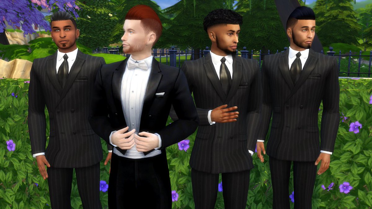 Thee (fine ass) GroomsmenLTR: Marcus, Brayden, Zion, Don