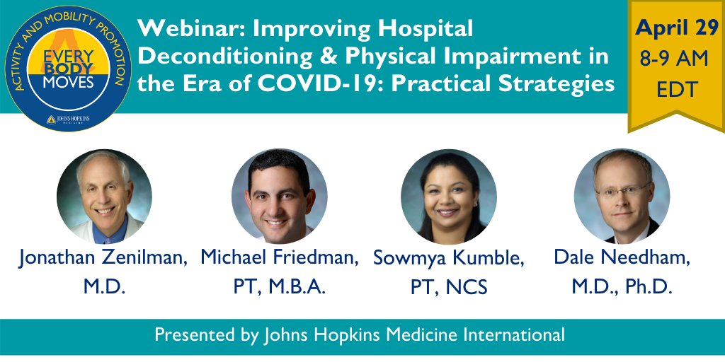 Johns Hopkins Activity & Mobility Promotion (AMP) tweet media