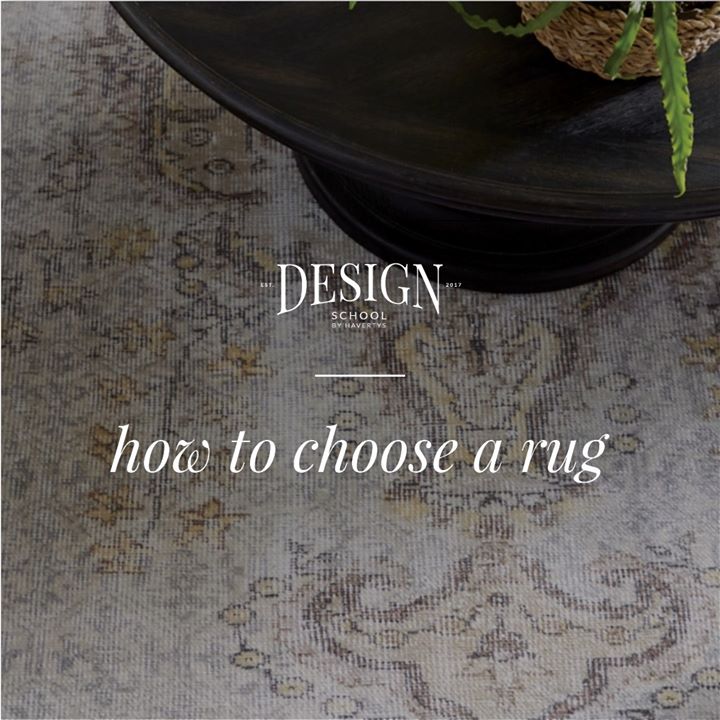 A rug is the perfect style element to anchor your design. It can be simply modern or dramatic &amp; colorful. Whatever your style, choosing the right rug for your space can be tricky. Check out these easy tips for selecting the right rug for your design. bit.ly/2KGyMfw