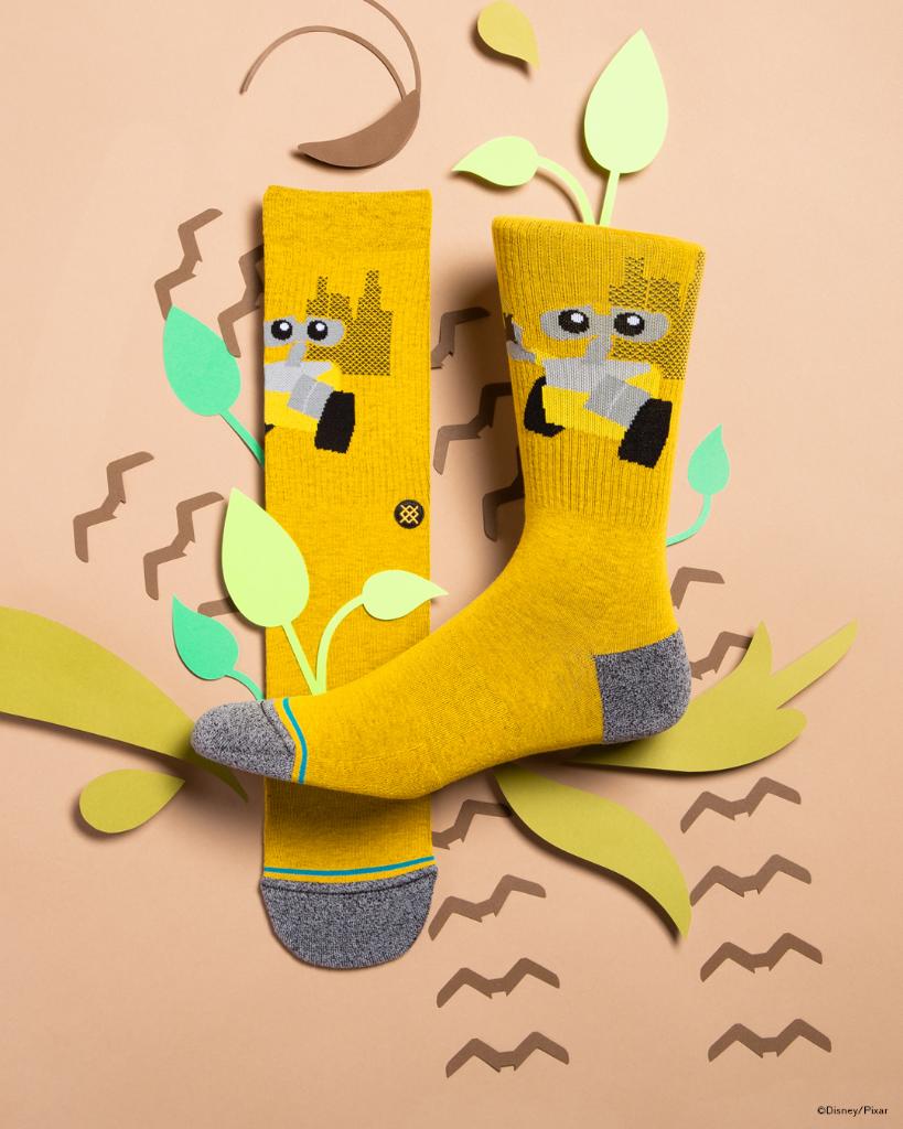 Pixar's tweet photo. This is dressing...with style! Discover your perfect pair with the Stance Pixar collection! 🧦 https://t.co/bUnFJZJbFE