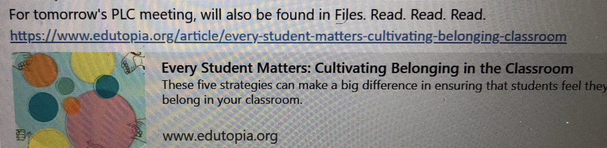 MatriceHenry's tweet photo. Deady’s Language Arts team discussed incorporating building relationships strategies into their virtual classroom. #part2Saga #sharingnewlearning #PLCRocks #GoHornets @OpalHFord @AEMA_JDMS https://t.co/fMCJmCNqKR