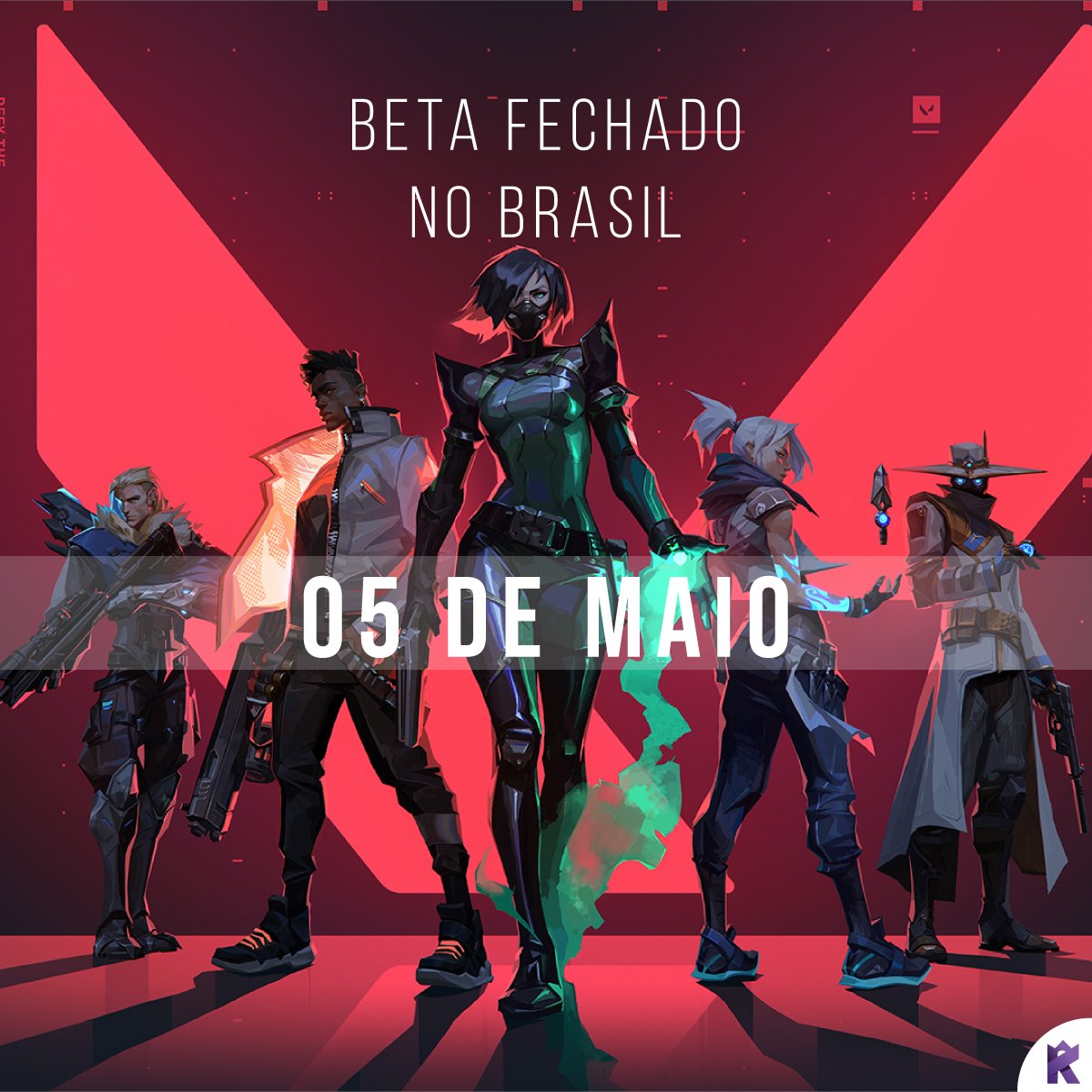 rankeadosbr's tweet photo. HYPE QUE FALA?

Dia 05 de maio vamos fazer valer a quarentena e entrar no vício 🤓 do tão esperado @VALORANTBrasil fulgo "Project A" da @riotgames 🎮

Teremos:

- Twitch Lives.
- Equipes fechadas.
- Site com conteúdo.
- Sorteios nas mídias sociais.

Vai colar com a gente? https://t.co/nAuRiiyi2w
