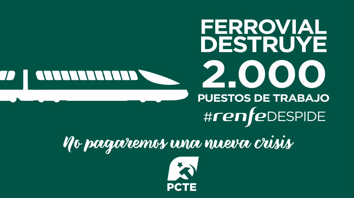_NuevoRumbo_'s tweet photo. 🚨🚄“No puedo parar de llorar”, esa es la situación de una de las miles de trabajadores y trabajadoras de Ferrovial que se ven en la calle. Renfe ha suspendido el servicio de cefetería en los AVE y Larga Distancia."

🖋 por @alv_luque  

💻🔗https://t.co/1qAkUUxztn

#RenfeDespide https://t.co/xtL0ozGP6B