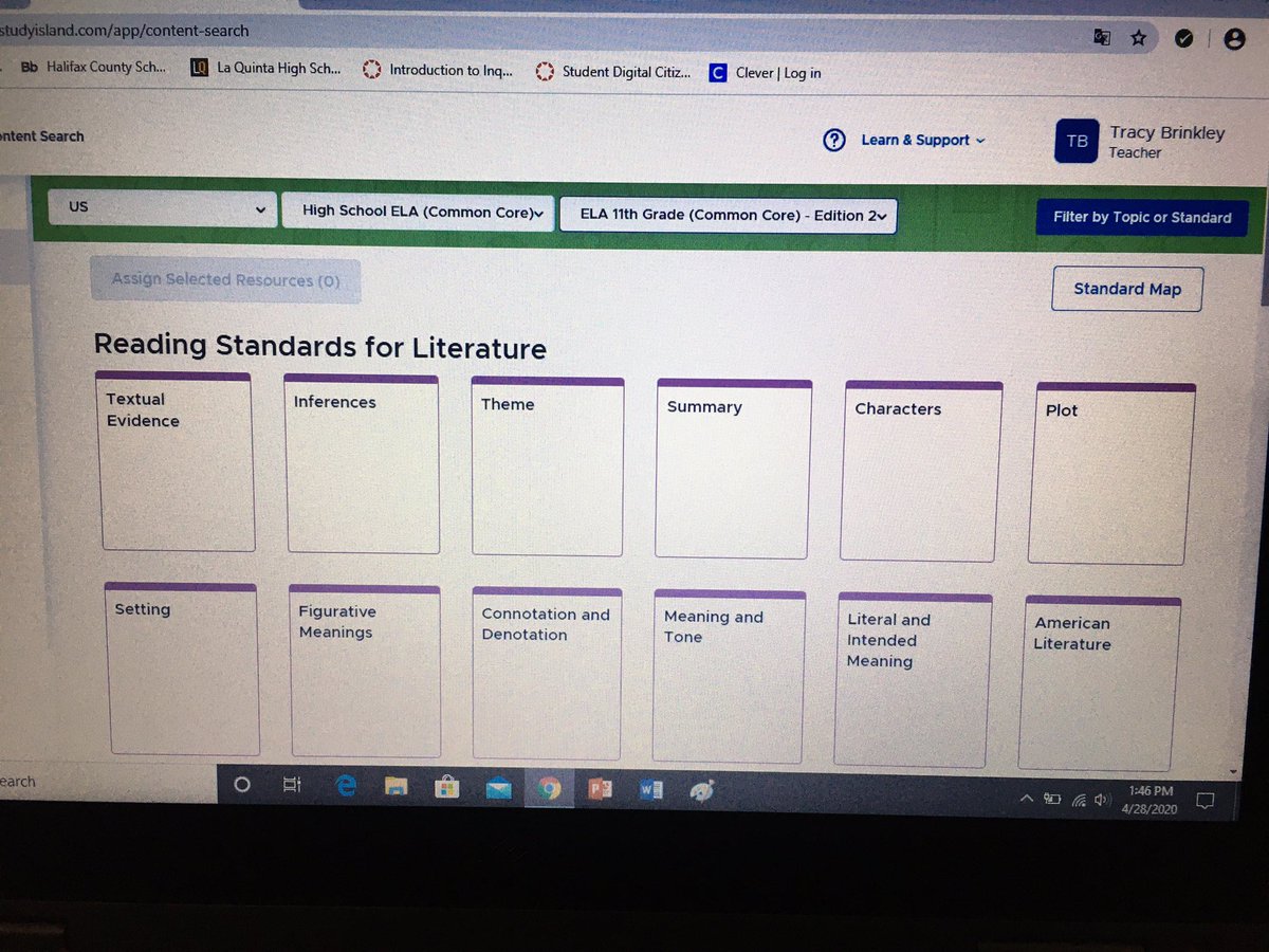 iam_tjbrinkley's tweet photo. Virtual Learning is helping me to work with my students while the school building is closed. Edmentum/Study Island assignments help me to continue working with my students (virtually) and give them the lessons needed for their success in ELA.  #studyisland2020 @edmentum https://t.co/LDA4eEwhAr