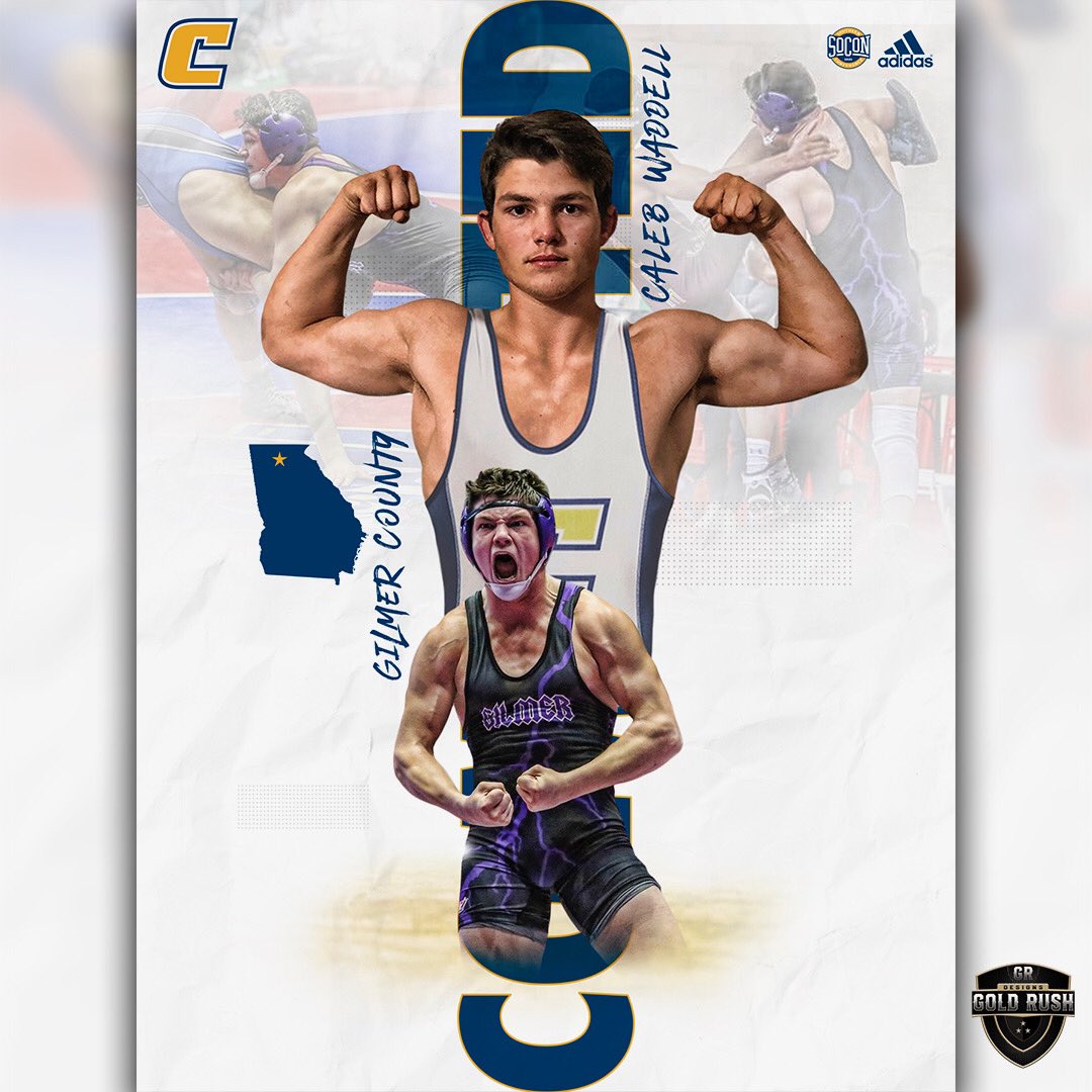 So proud of Caleb and all his hard work! Can’t wait to him him scrap at the next level! Won’t be the same without him on the team next year! #GilmerWrestling #UTC