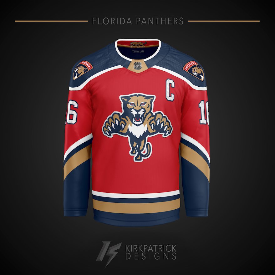 Florida Panthers - Concept Jersey Set : r/FloridaPanthers