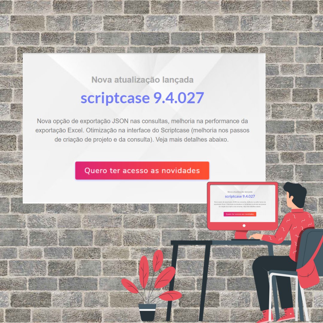 scriptcase's tweet photo. 🚀Nova atualização saindo do forno! Venha conferir o Scriptcase 9.4.027!
Nova opção de exportação JSON nas consultas, melhoria na performance da exportação Excel, e muito mais!
Veja todos os detalhes aqui: https://t.co/OgIV2Yh3Ua
#scriptcase #scriptcasebrasil #php #rad #json https://t.co/36mQHtLwqg