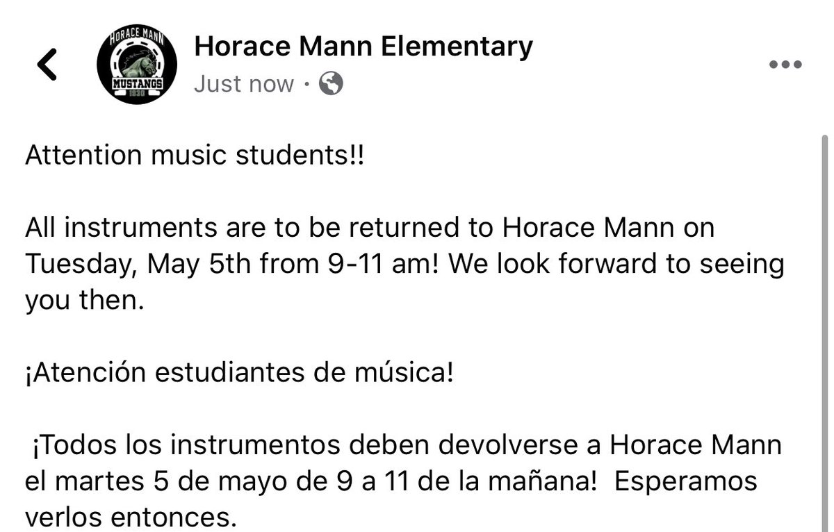Horace Mann Elementary School BCSD tweet media