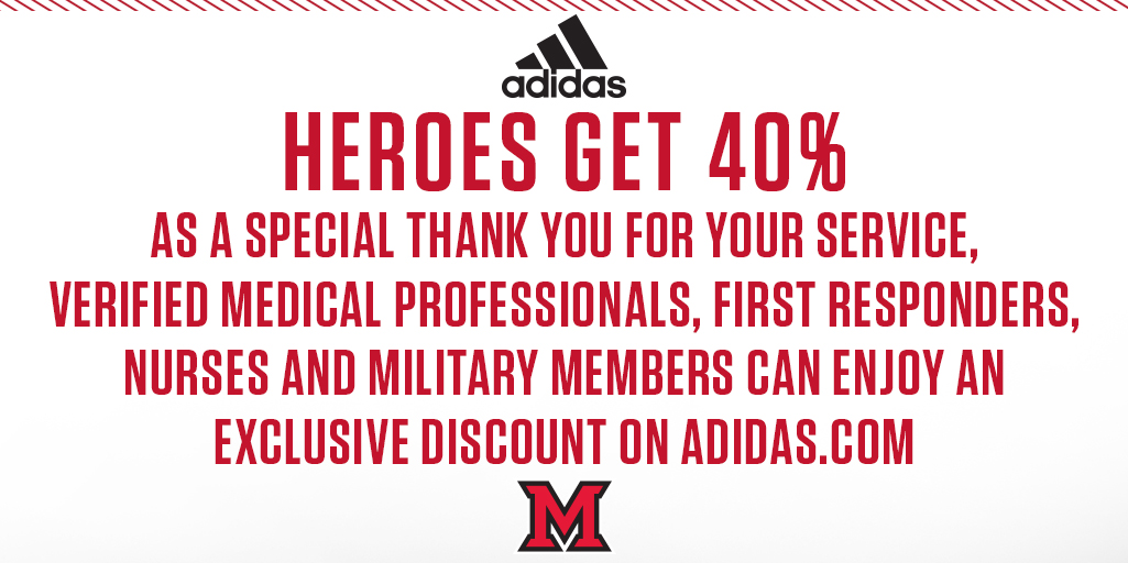 To celebrate and thank the countless heroes for their dedication and bravery in the face of the COVID-19 pandemic, <a href="/adidas/">adidas</a> is offering a 40% discount to all healthcare workers in the US. Click here for more details: 

🔗:adidas.com/us/discount-pr…