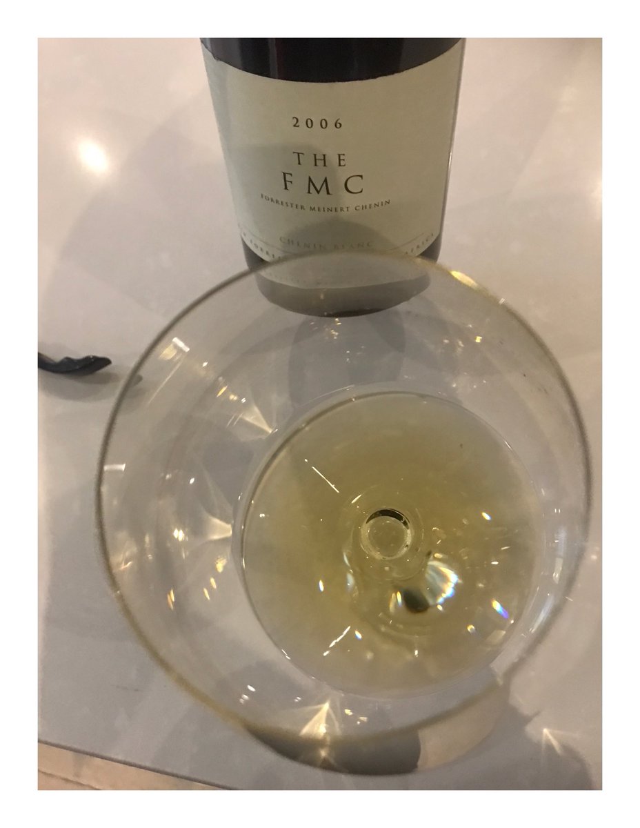 Well, that really is delicious. Still full of personality and life. Just like the tremendous bloke who made it. Cheers, Ken. #tastingtogether #drinkchenin