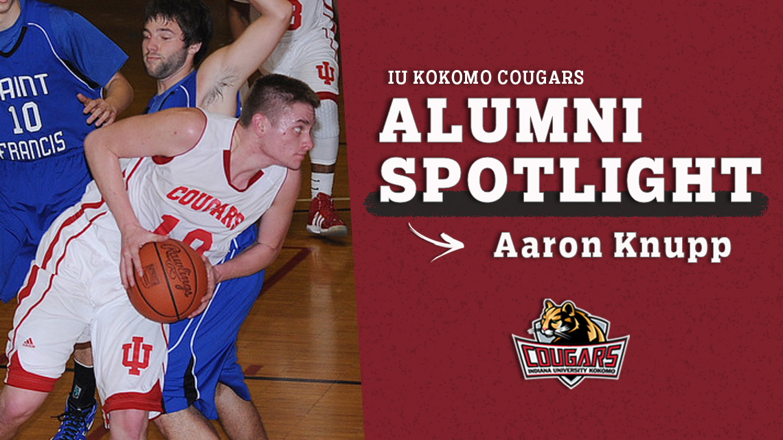 🔴 ALUMNI SPOTLIGHT 🔴

A member of the inaugural team for <a href="/IUKMBB/">IU Kokomo Men’s Basketball</a>, alumnus Aaron Knupp was a 6-4 forward from Springport, IN for the Cougars from 2011 to 2015.

Click the link below ⬇️ for more about Aaron and his words of wisdom for current athletes!

bit.ly/2VJGlID
