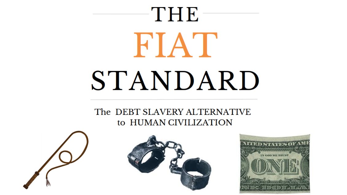 saifedean's tweet photo. Preliminary cover and outline for The Fiat Standard, coming in 2021. https://t.co/mIh2doqGk9