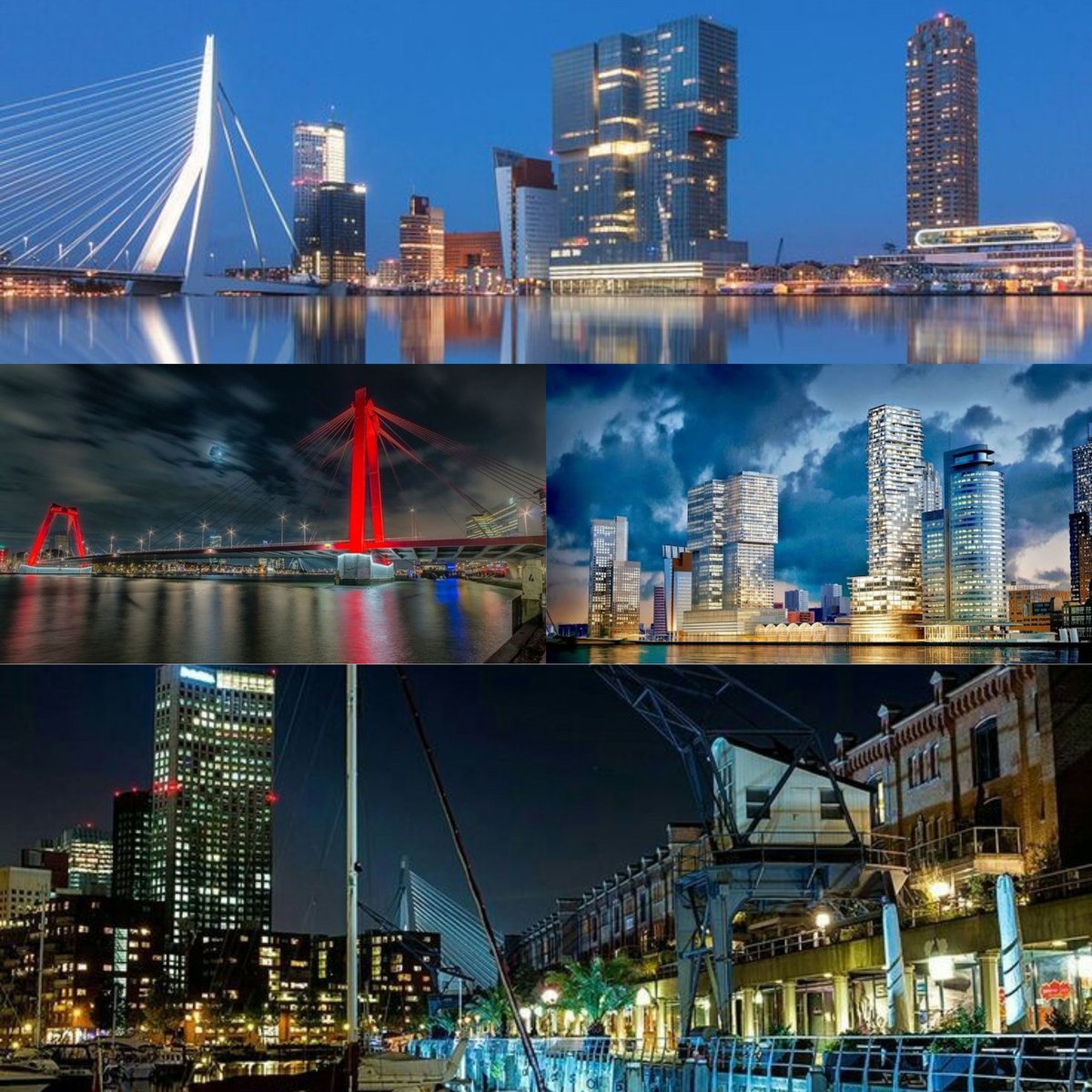 Rdamvanalles010's tweet photo. En ik heb nog een collage foto gemaakt en in elkaar geknutselt, je moet toch wat ik deze tijd van de corona tijd lijn.
.
#kopvanzuid #derotterdam #cruiseterminal #willemsbrug #wilhelminakade #entrepothaven #mijnwereldstad #corona #coronavirus #covid19 #stayhome #blijfthuis https://t.co/UvOAt5JyA5