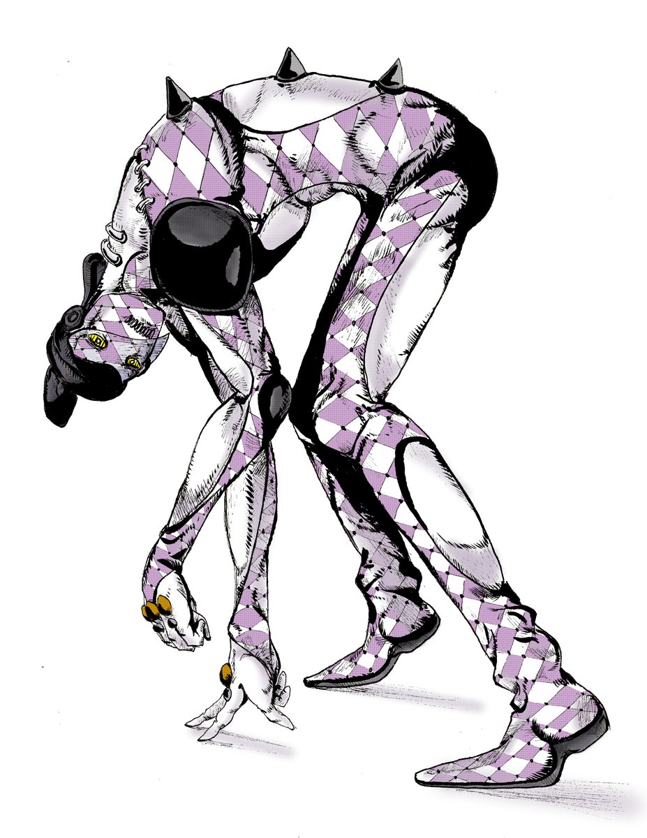 Mono Purple Haze Colored Jjba Art Purplehaze Goldenwind Ventoaureo ジョジョの奇妙な冒険 黄金の風 パープル ヘイズ