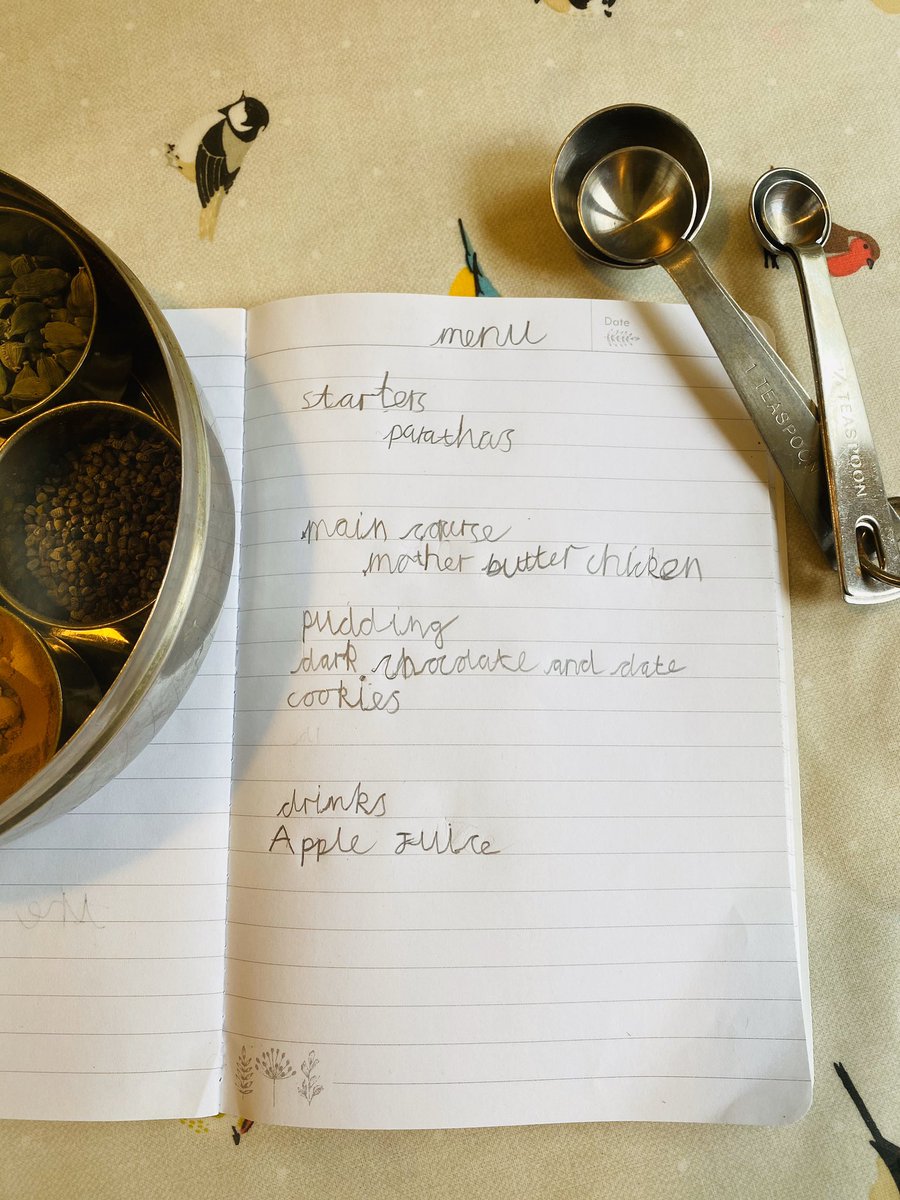 The most perfect menu tonight 👌🏾   My Little helpers were ace! <a href="/Mowglistfood/">Mowgli Street Food (Nisha Katona)</a> @John_Whaite