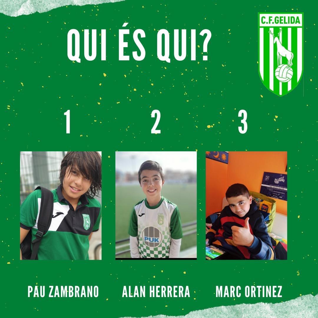 GelidaClub's tweet photo. 🚨JOC || “Qui és qui?”🤔

✅ Aquí tenim la solució de la foto d’ahir, havies reconegut a aquests 3 jugadors?

Gràcies per participar!👏🏽 https://t.co/r8k1aQWKRb
