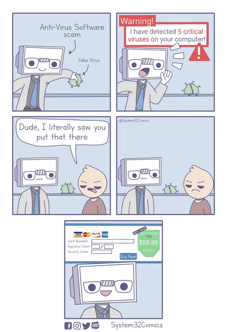 Anti-Virus Scam! 