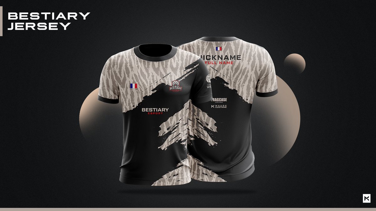 Et un petit maillot tigré pour la <a href="/BestiaryEsport/">#BecomeATiger 🐯</a> 🐅