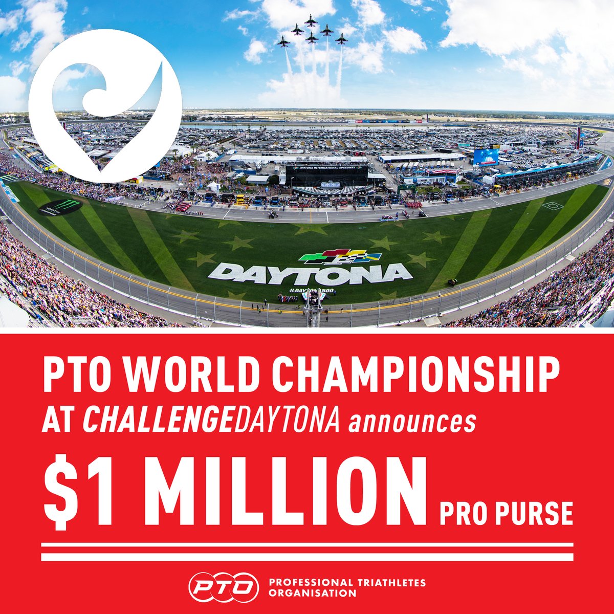 T100 Triathlon World Tour (@t100triathlon) on Twitter photo The PTO Middle Distance World Championships will take place in December with a $1,000,000 prize purse at @DISupdates in partnership with <a href="/Challenge_Famil/">Challenge Family</a> @ChallengeDIS CHALLENGENORTHAMERICA & <a href="/usatriathlon/">USA Triathlon</a> #PTO #ChallengeDaytona #TriathletesUnite #Triathlon The PTO Middle Distance World Championships will take place in December with a $1,000,000 prize purse at @DISupdates in partnership with <a href="/Challenge_Famil/">Challenge Family</a> @ChallengeDIS CHALLENGENORTHAMERICA & <a href="/usatriathlon/">USA Triathlon</a> #PTO #ChallengeDaytona #TriathletesUnite #Triathlon