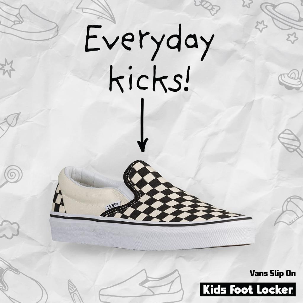 vans slip ons foot locker