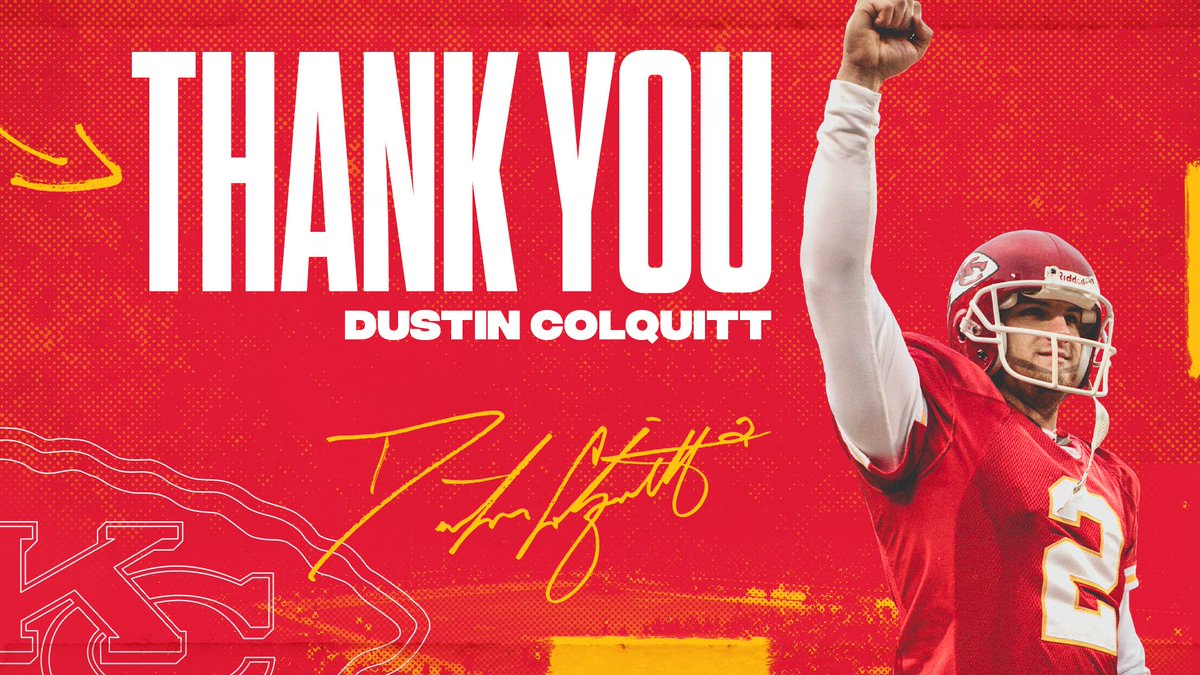 One of the greatest Chiefs ever ✊

Thank you for everything, Dustin!