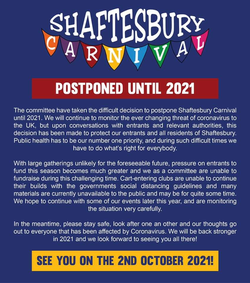 Shaftesbury Carnival (@shaftescarnival) on Twitter photo 