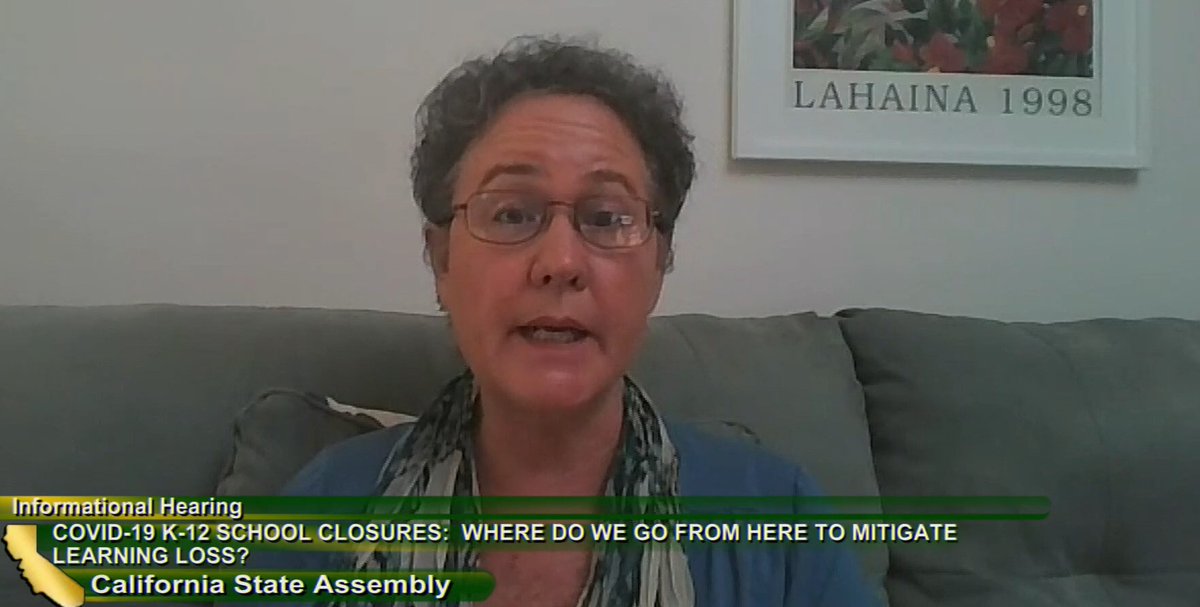 5 things <a href="/LDH_ed/">Linda Darling-Hammond</a> is focused on: (1) close the digital divide (2) summer support; especially for ELL, homeless, etc. (3) instructional continuity (4) take stock of students' learning needs when they return to school, with focus on relationships (5) expanded learning opportunities.