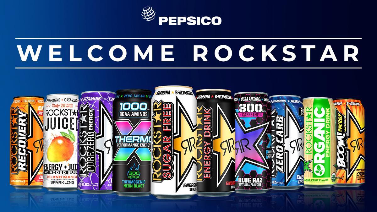 PepsiCo on Twitter to the family, rockstarenergy! We’re