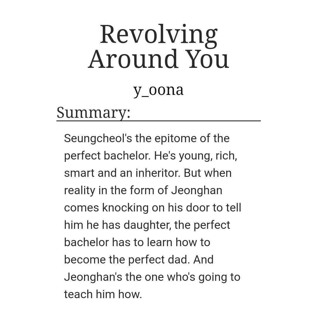 Revolving Around Youby y_oona-jeongcheol + more-you have no idea how many times i've read this-jae absolute queen-jeonghan works hARD https://archiveofourown.org/works/14042847 