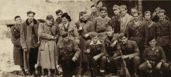 MestoHeroj's tweet photo. 1_SNOUB Tone Tomšič - na sliki del II bataljona, drugi z leve narodni heroj Daki #osvobodilnaFronta #smrtFašizmu #danOF https://t.co/M1YDFt1ogz
